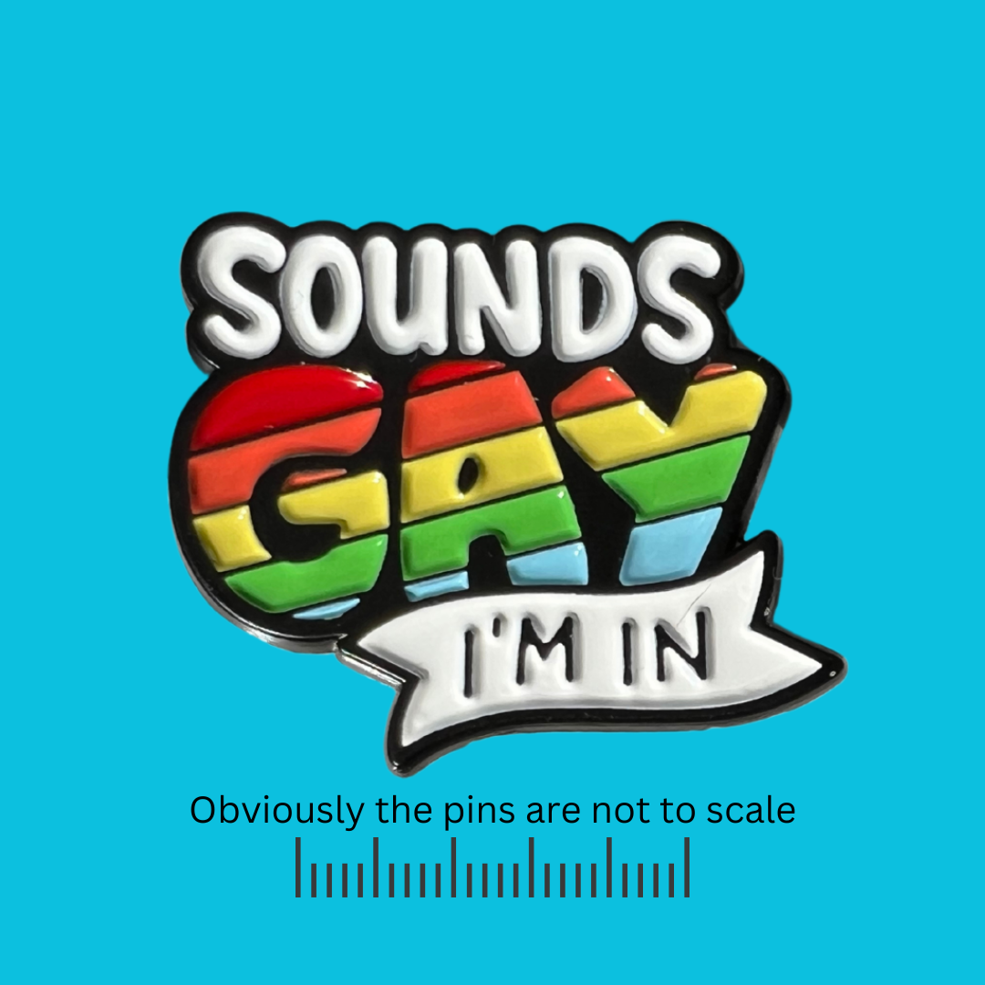 Sounds Gay I'm In Pin