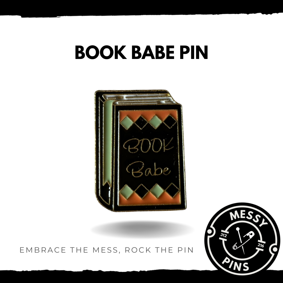 Book Babe Pin