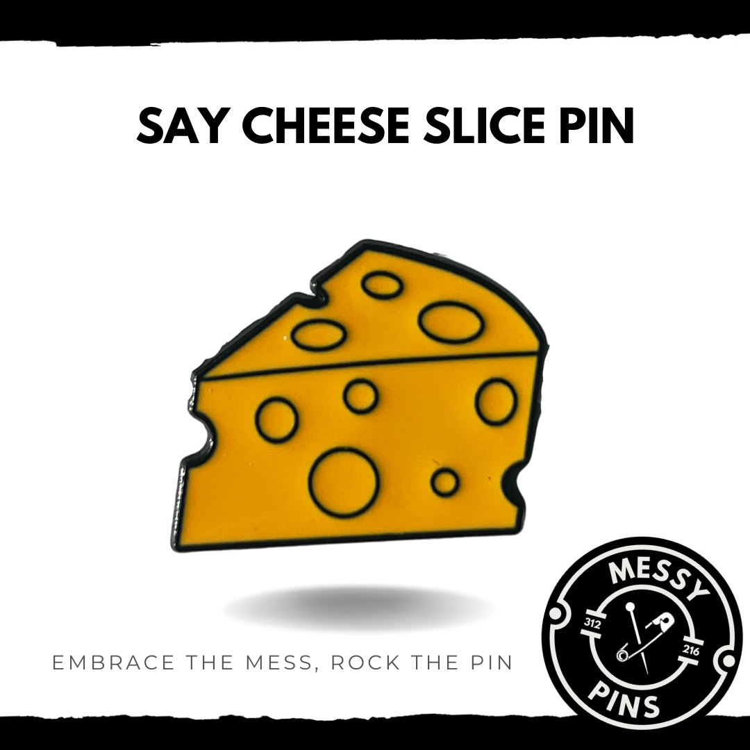 Say Cheese Slice Pin