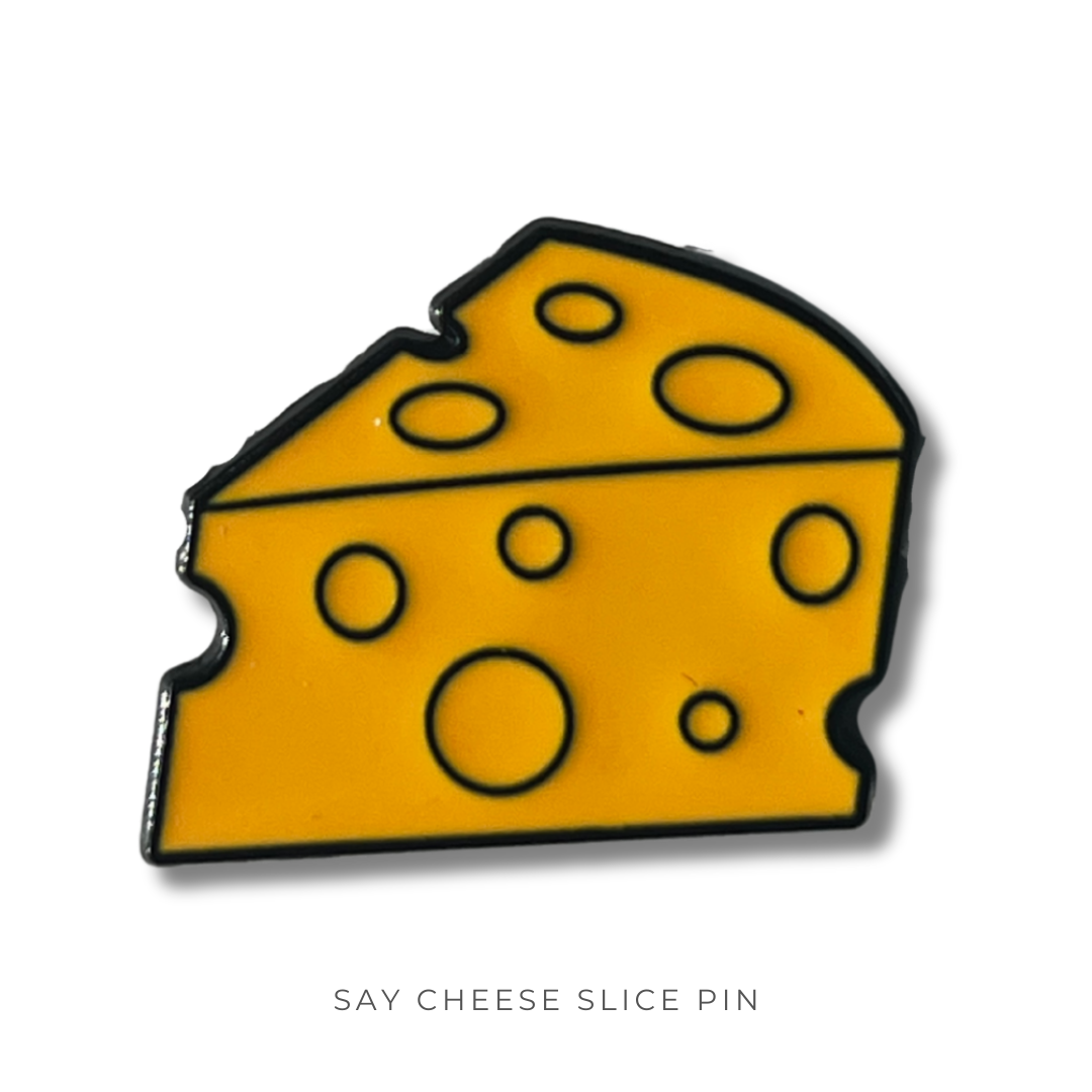 Say Cheese Slice Pin