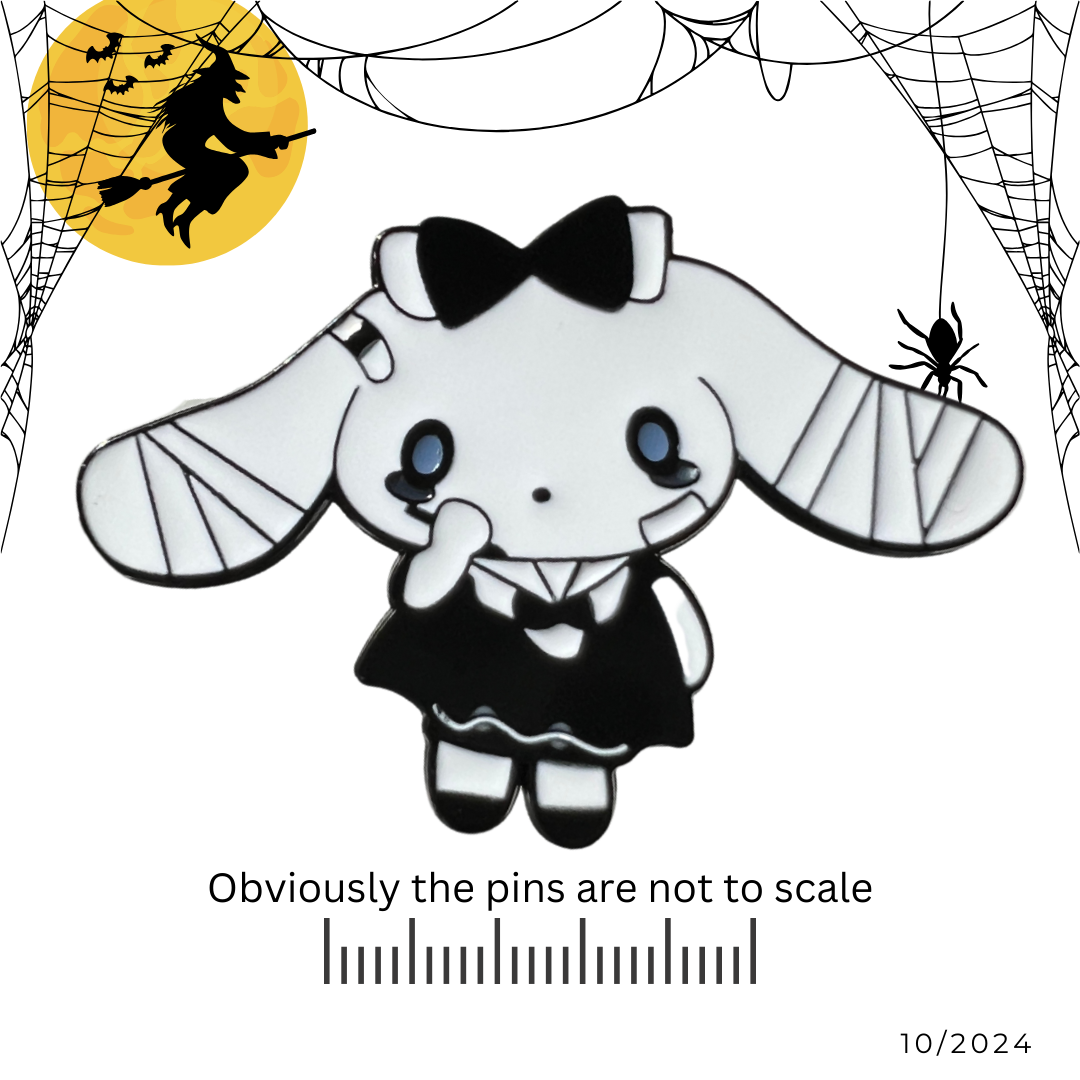 Gothic Cinnamoroll Pin
