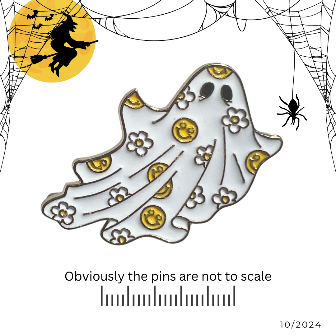 White Sheet Ghosts Pins