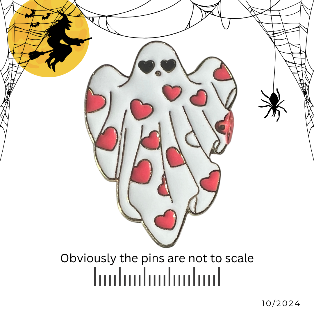 White Sheet Ghosts Pins