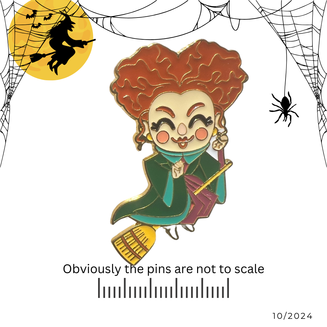 Winifred Sanderson Hocus Pocus Pin