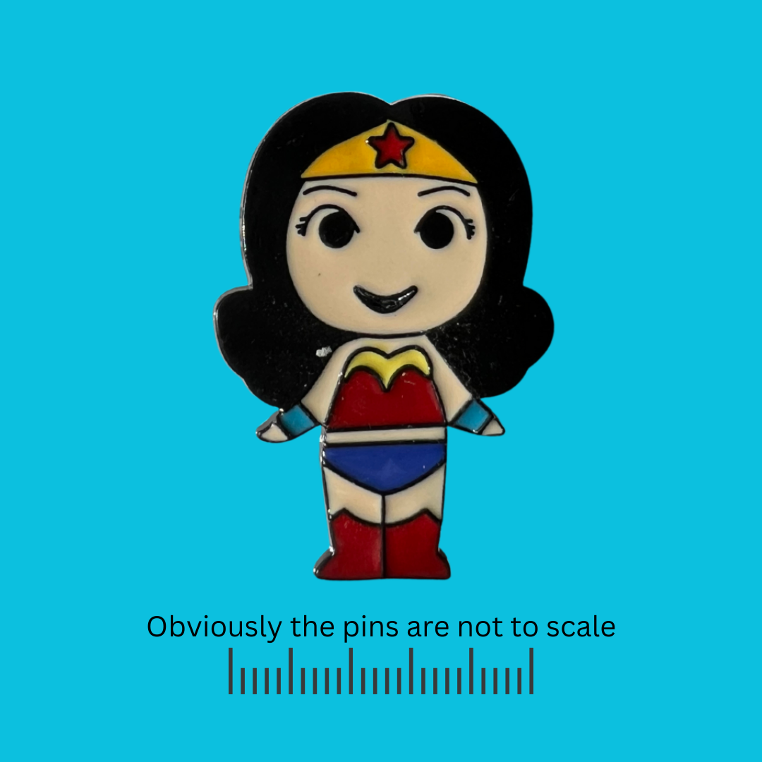 DC Wonder Women | Cartoon Pin