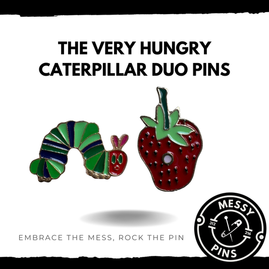 The Very Hungry Caterpillar DUO Pins