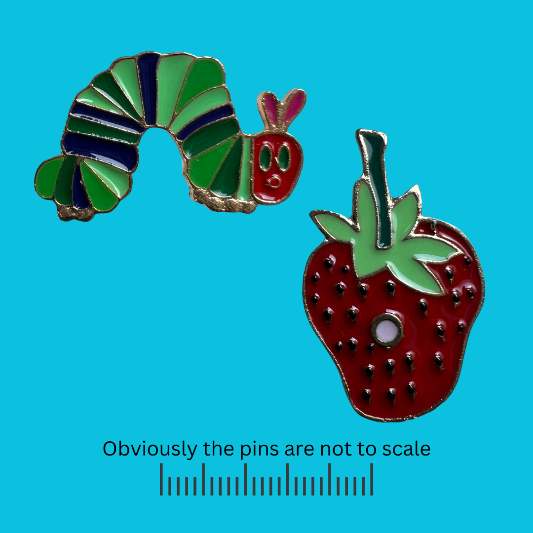 The Very Hungry Caterpillar DUO Pins