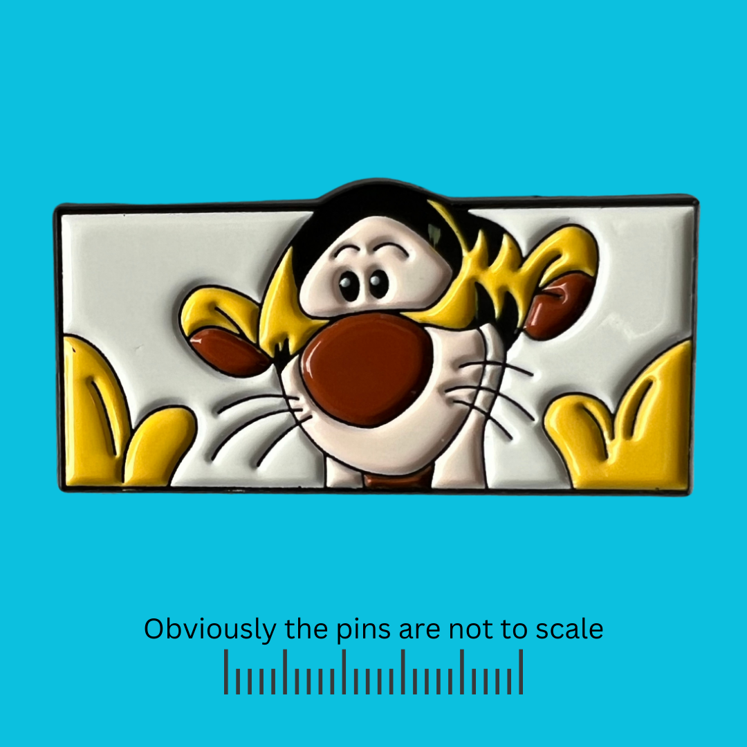 Tigger Selfie Pin