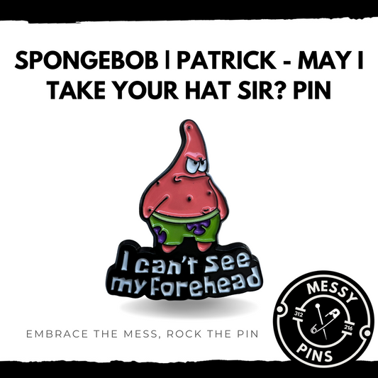 SpongeBob | Patrick - May I Take Your Hat Sir? Pin