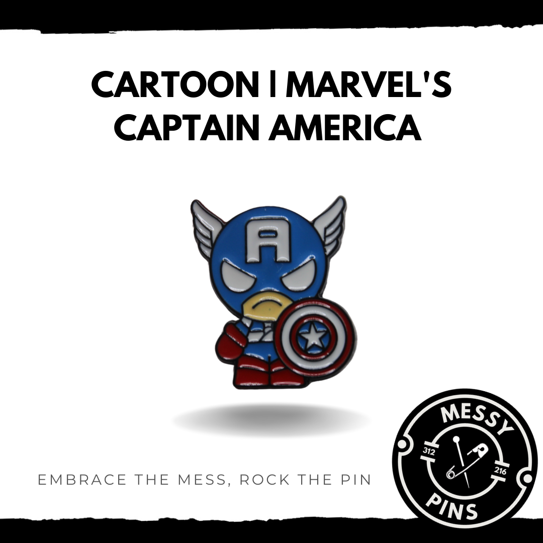 Marvel's Captain America | Cartoon Pin