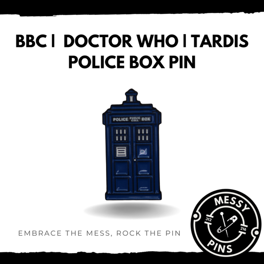 BBC Doctor Who | Tardis Police Box Pin