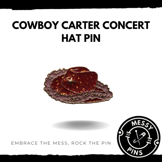 Cowboy Carter Concert Hat Pin