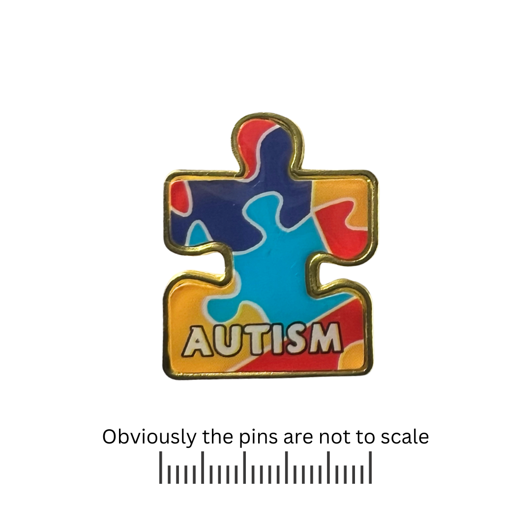 Autism Puzzle Piece Pin