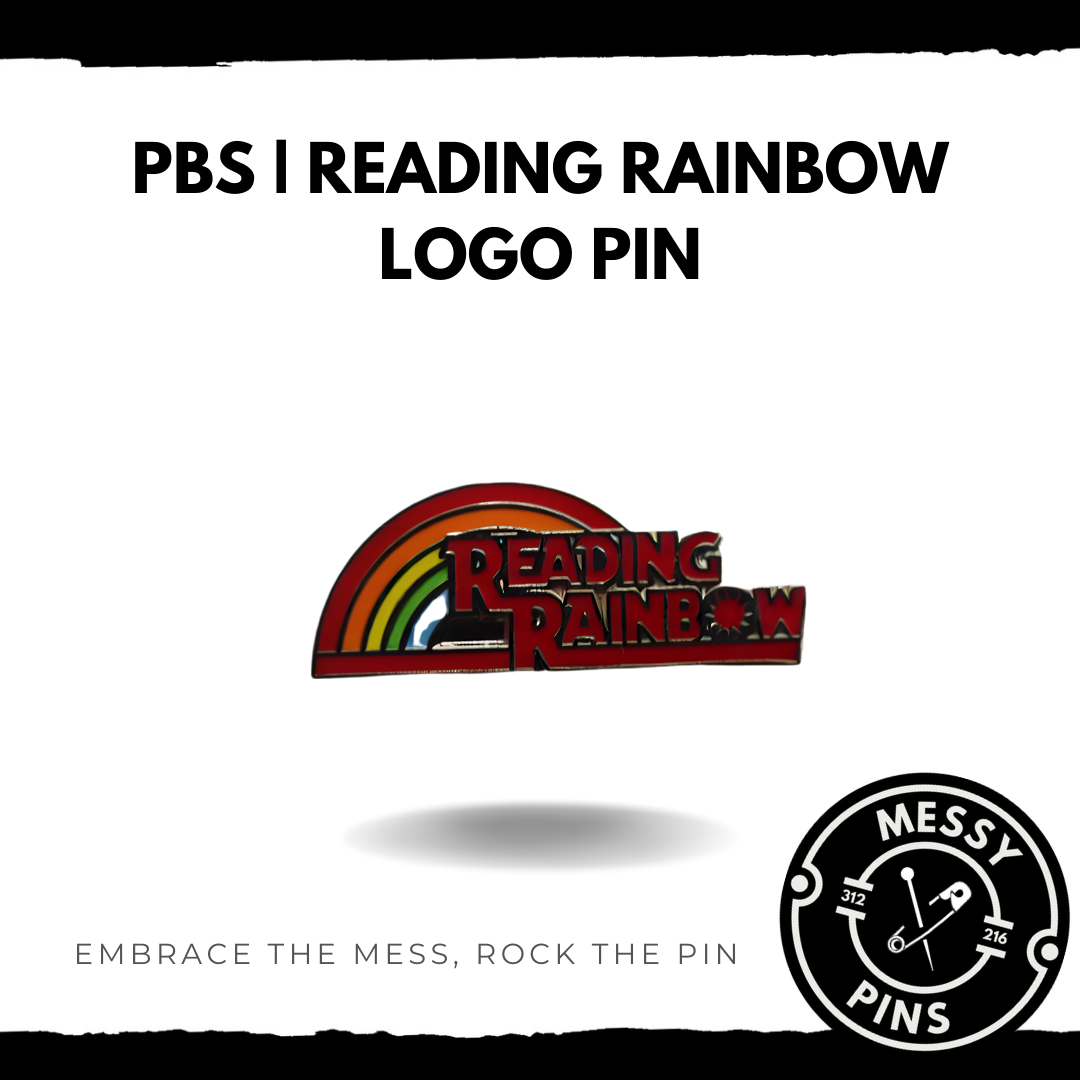 PBS | Reading Rainbow Logo Pin