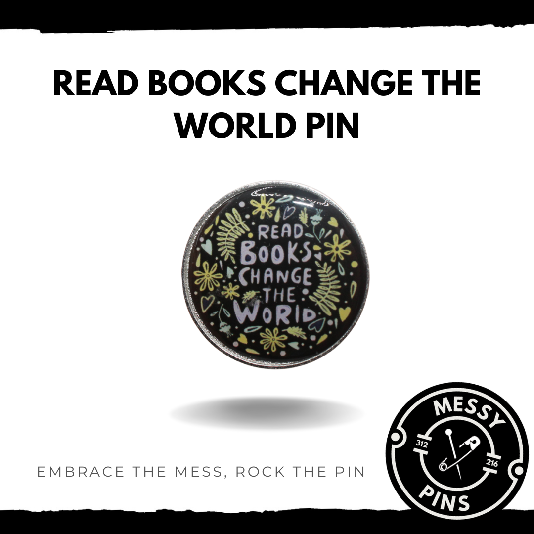 Read Books Change the World Pin