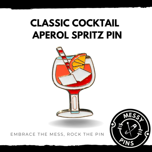 Classic Cocktail - Aperol Spritz Pin