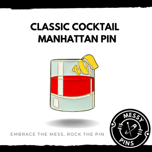 Classic Cocktail - Manhattan Pin