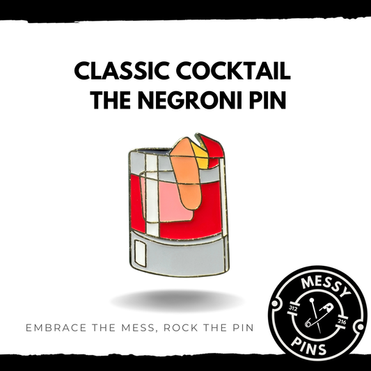 Classic Cocktail - Negroni Pin