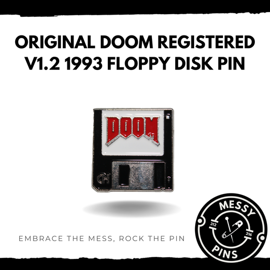 Original DOOM Registered v1.2 1993 Floppy Disk