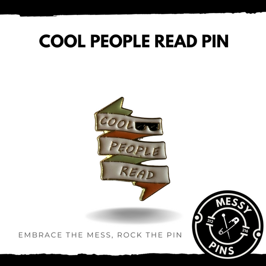 Cool People Red Pin