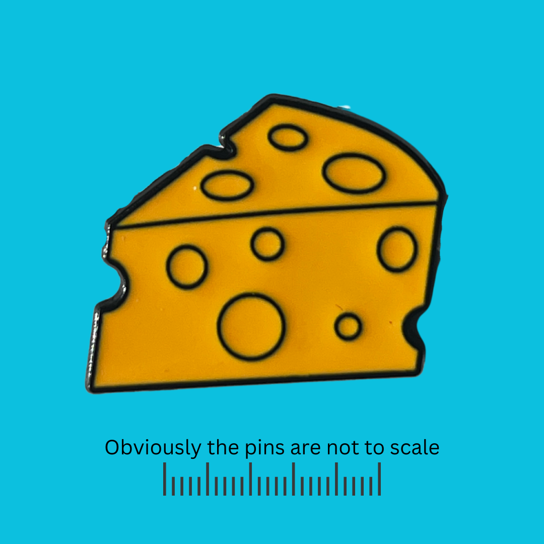 Say Cheese Slice Pin