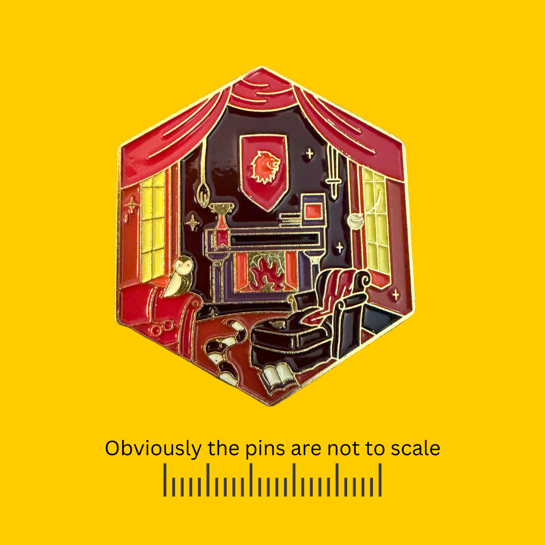 Harry Potter - Gryffindor Common Room Pin