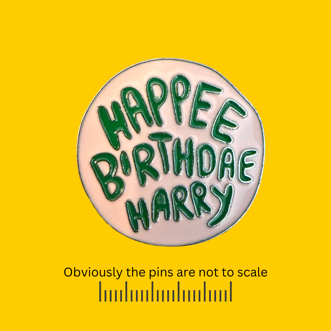 Harry Potter - Happee Birthdae Harry Pin