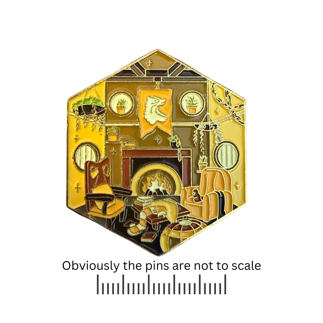Harry Potter - Hufflepuff Common Room Pin