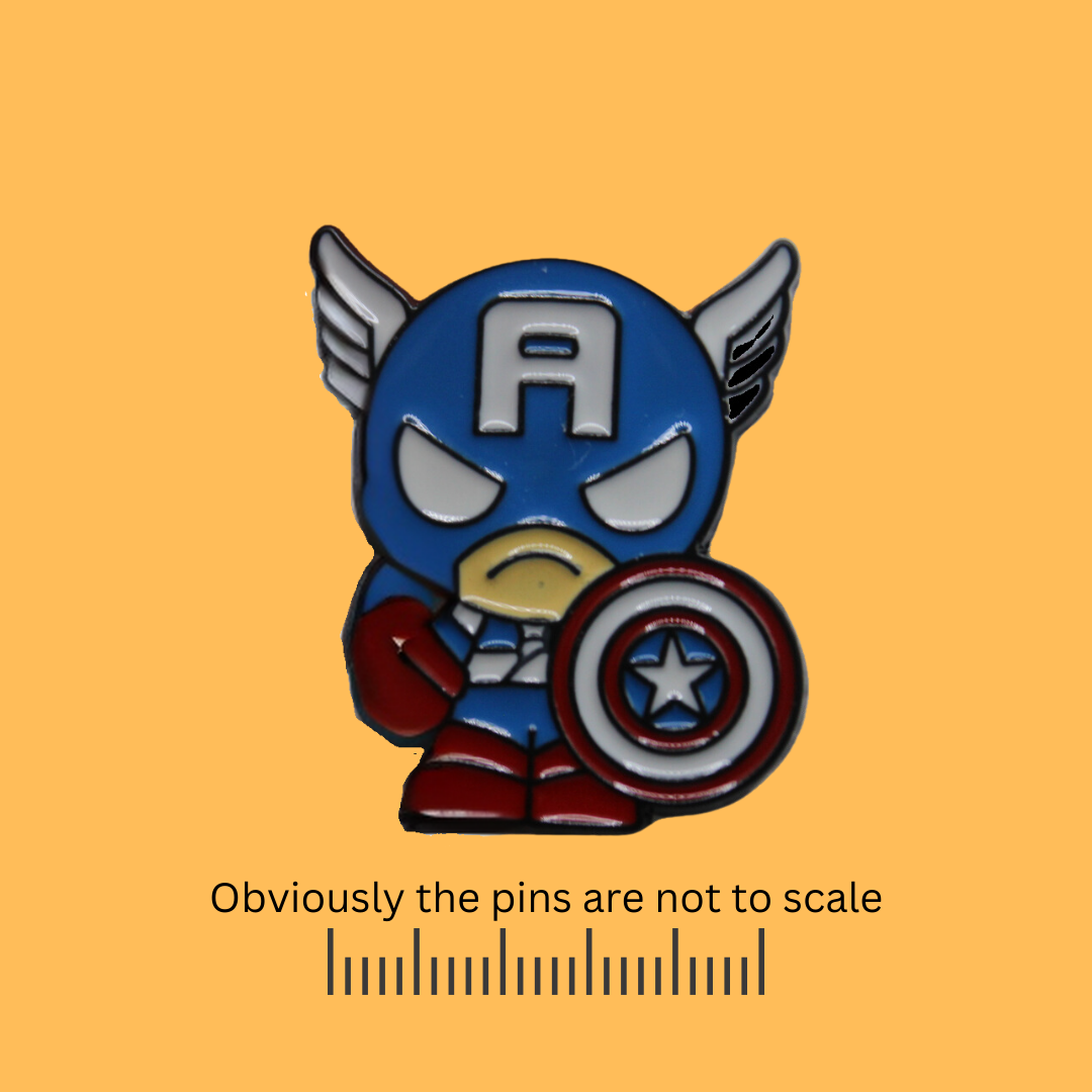 Marvel's Captain America | Cartoon Pin