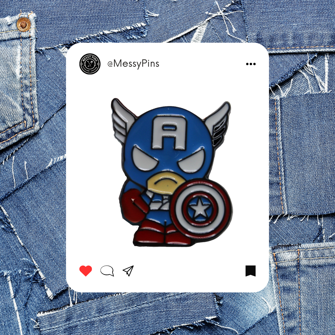 Marvel's Captain America | Cartoon Pin