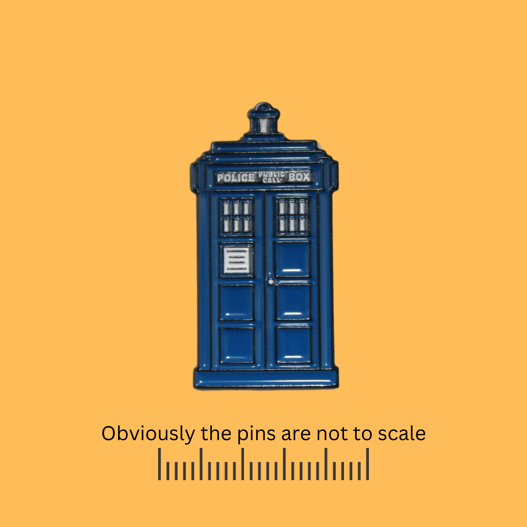 BBC Doctor Who | Tardis Police Box Pin