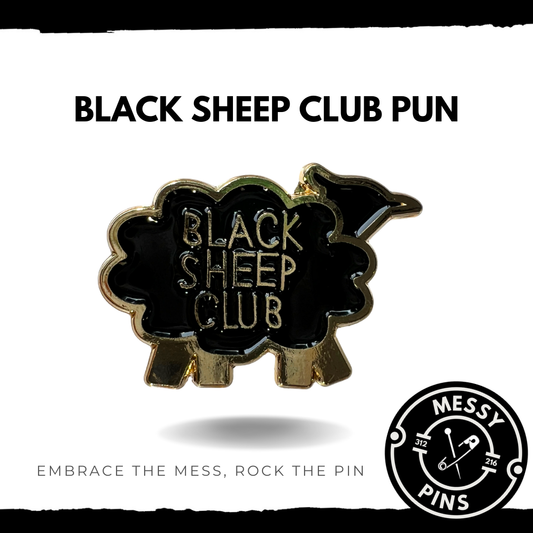 Black Sheep Club Pin