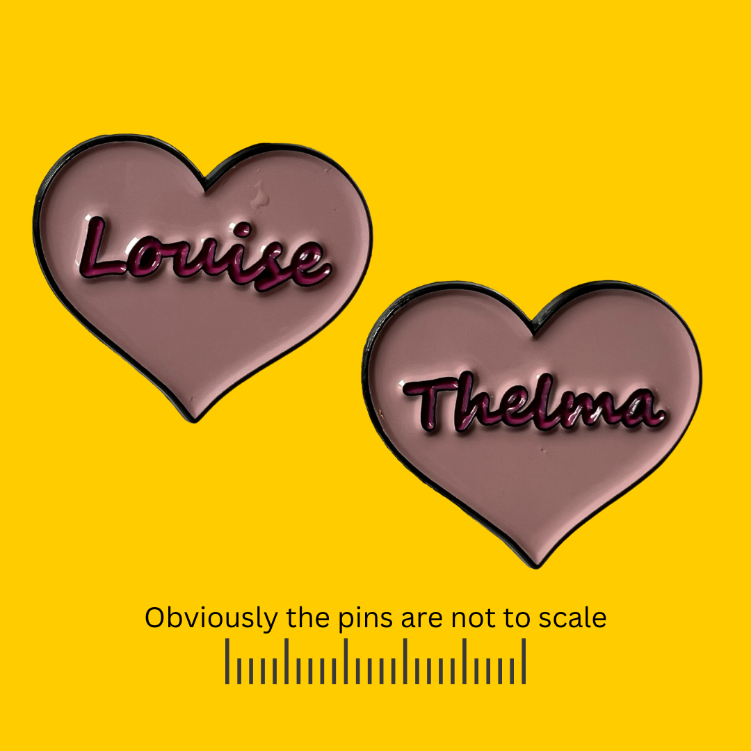 Thelma and Louise Friendship Heart Duo