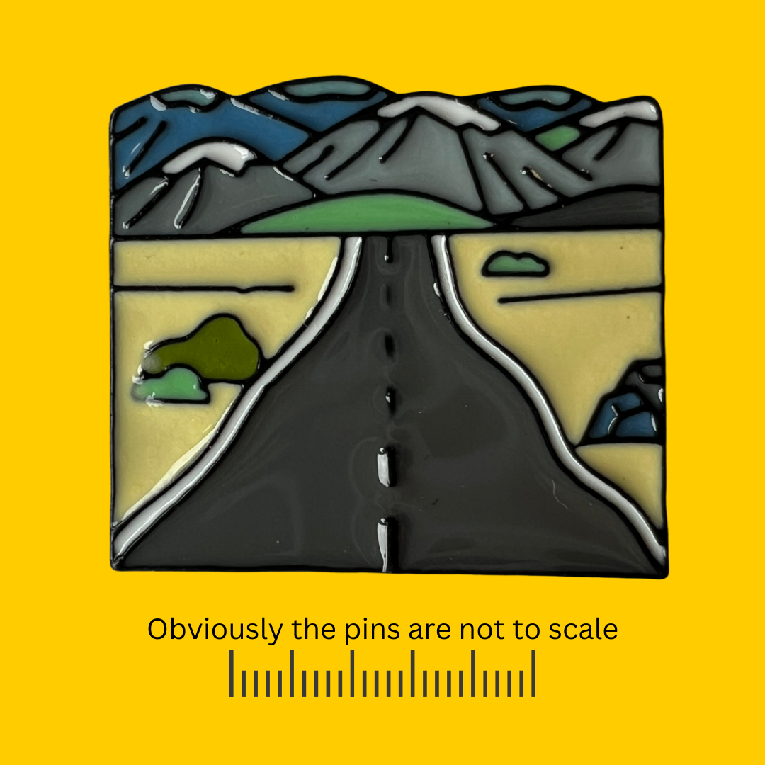 View of the Open Road Pin