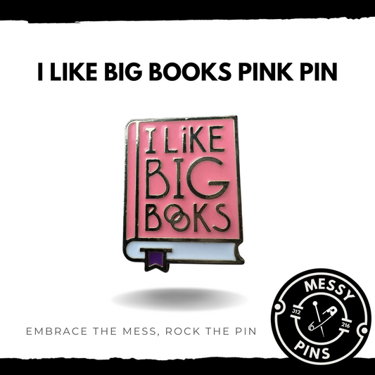 I Like Big Books Pink Pin