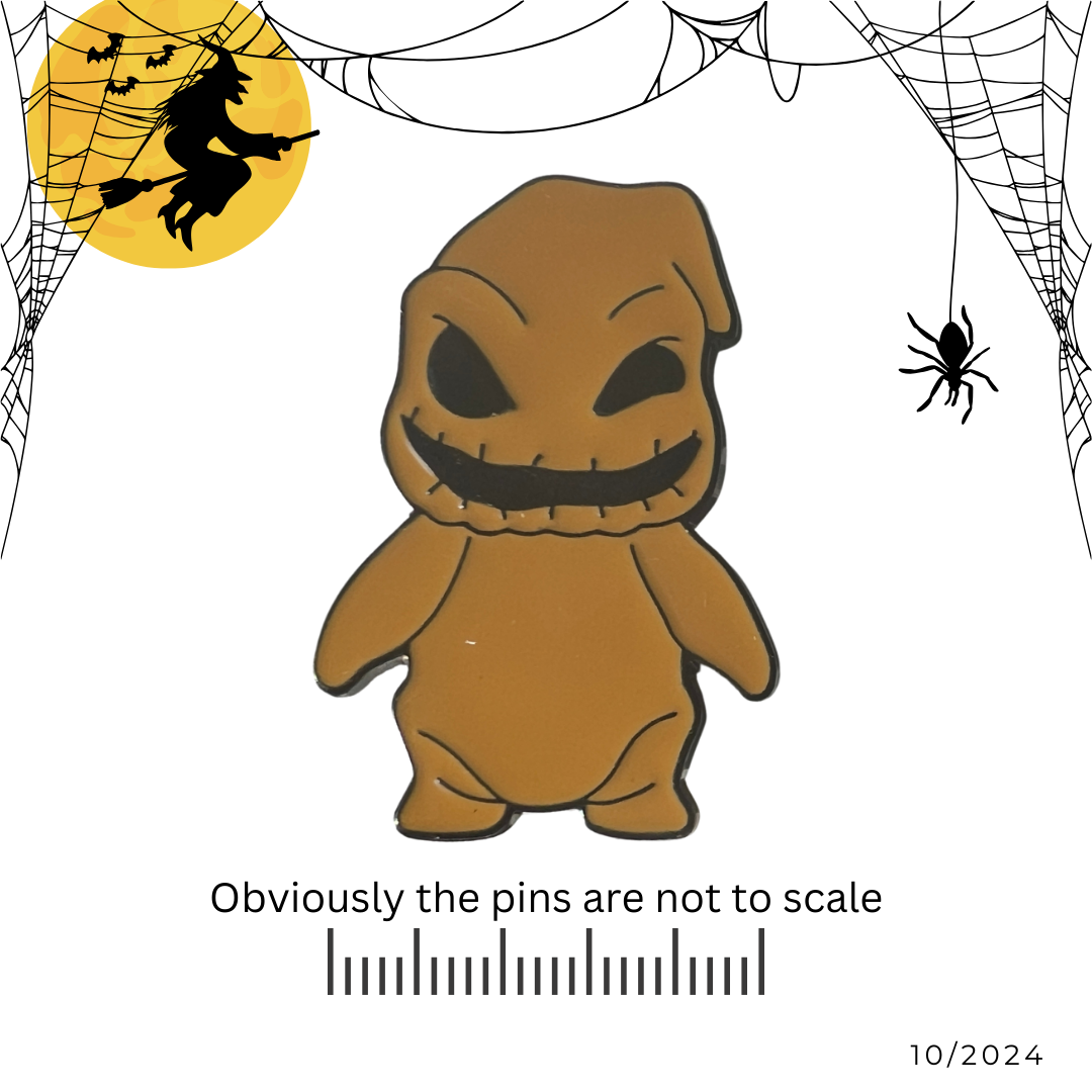 Nightmare Before... Cartoon Inspired - Oogie Boogie Pin