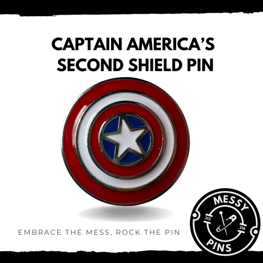 Captain America’s Second Shield Pin