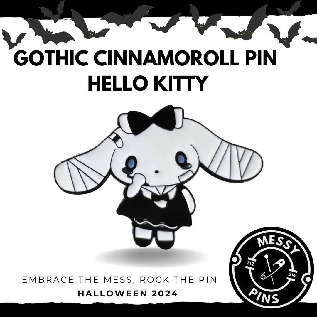 Gothic Cinnamoroll Pin