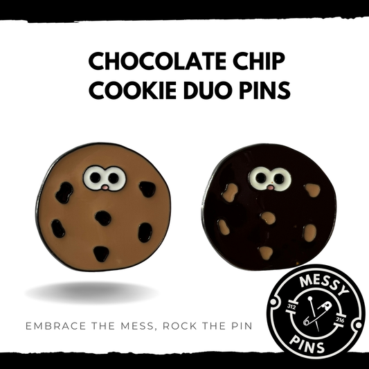 Chocolate Chip Cookies Duo Pins