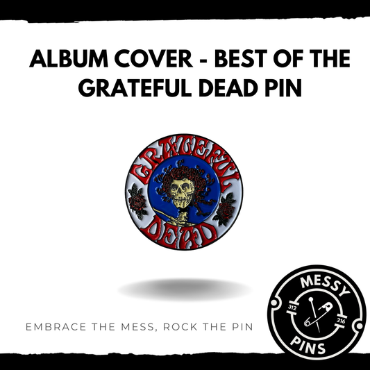 Album Cover - Best of the Grateful Dead Pin