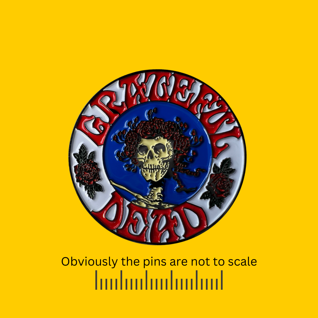 Album Cover - Best of the Grateful Dead Pin