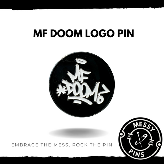 M.F. Doom Logo Pin