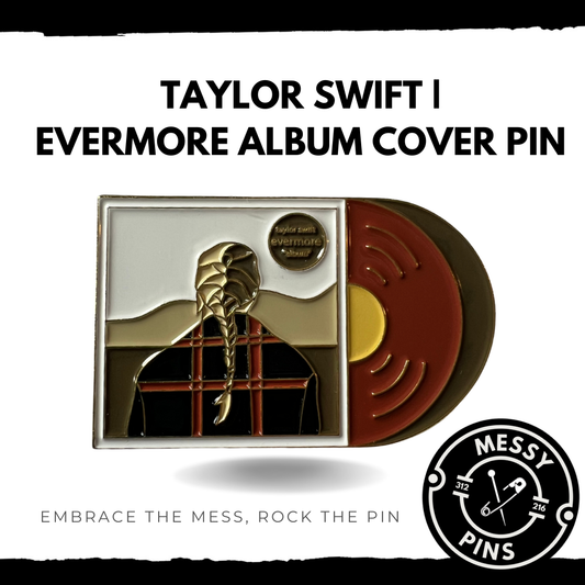 Taylor Swift | Evermore Album Cover Pin