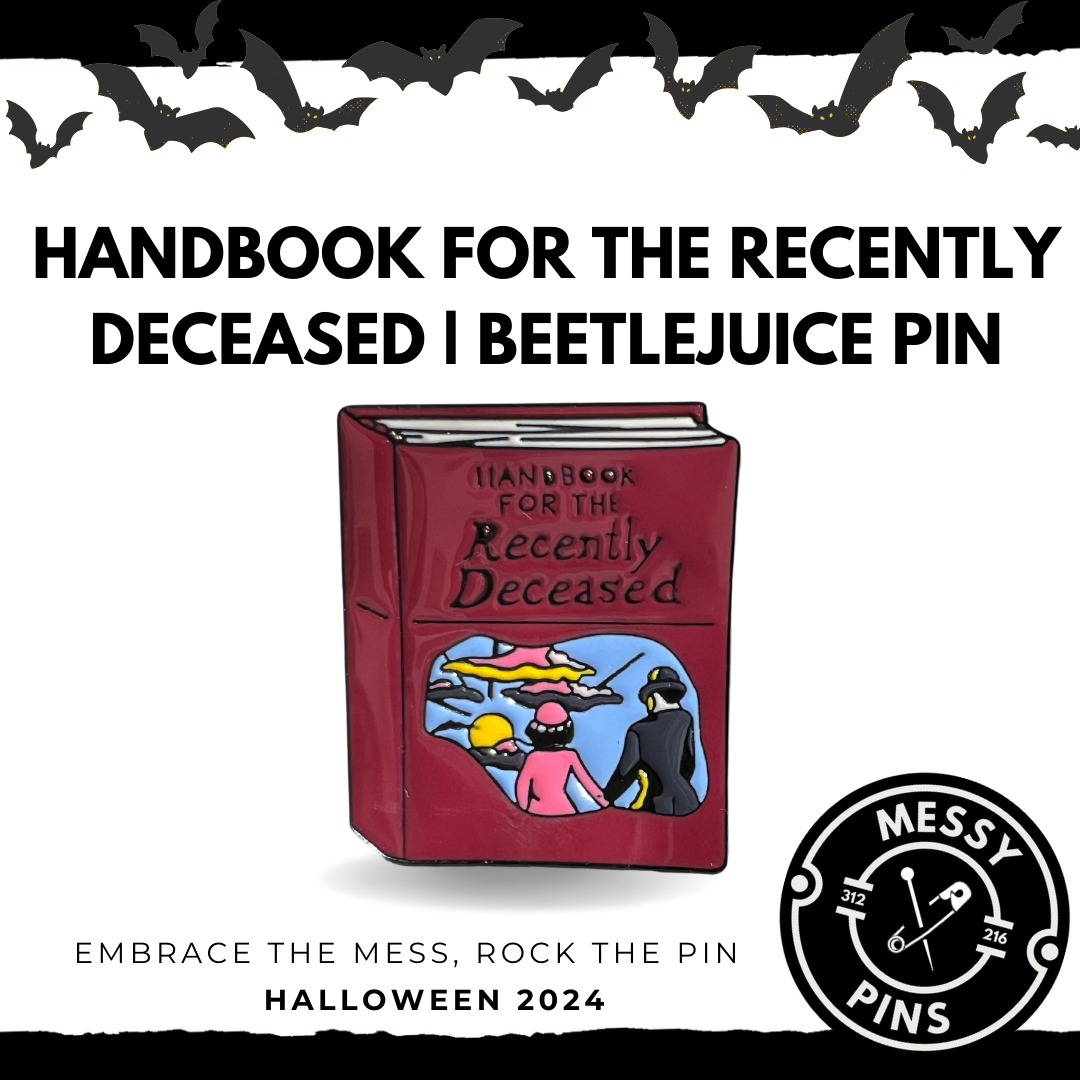 Handbook For The Recently Deceased | Beetlejuice Pin