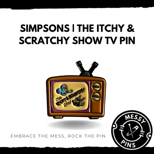 Simpsons | The Itchy & Scratchy Show TV Pin