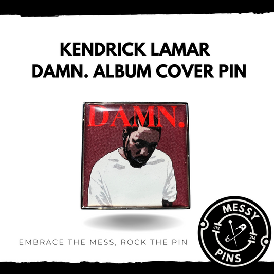 Kendrick Lamar | DAMN. Album Cover Pin