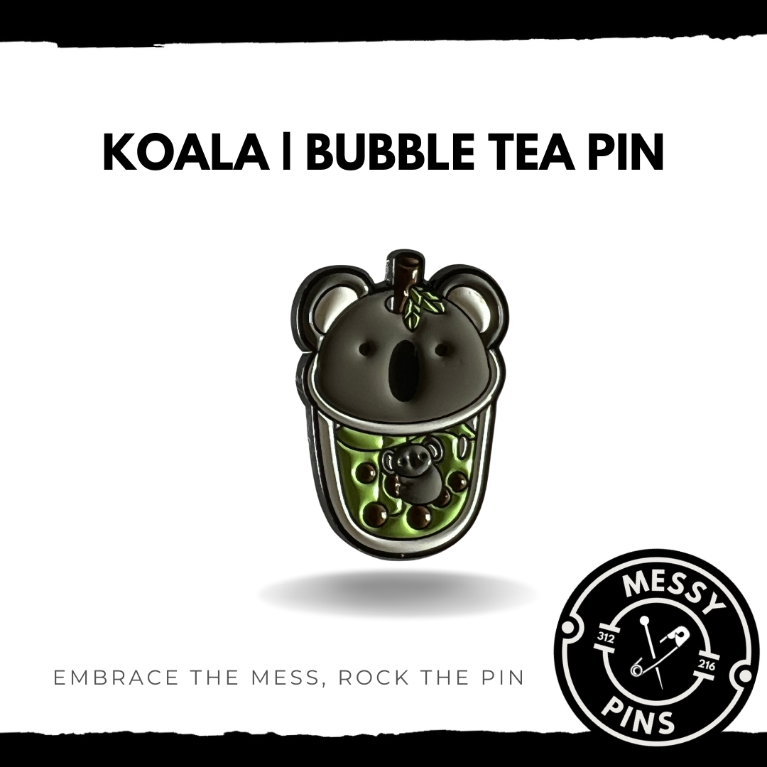 Koala | Bubble Tea Pin