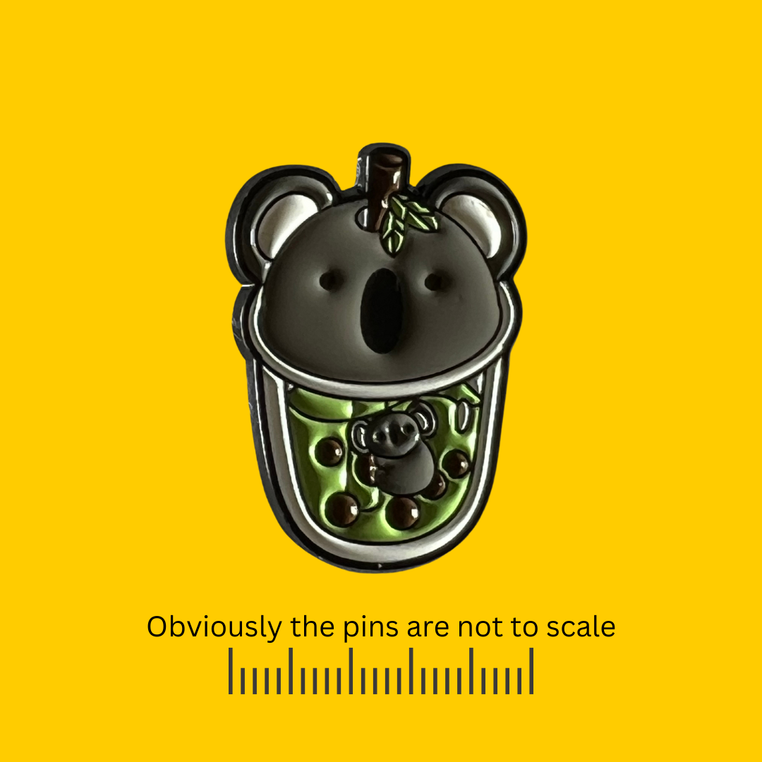 Koala | Bubble Tea Pin