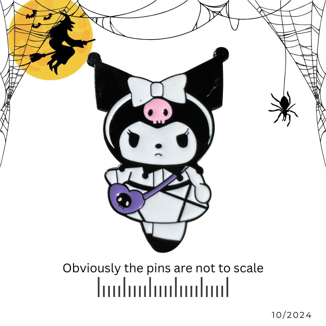 Gothic Kuromi #1 Pin | Hello Kitty