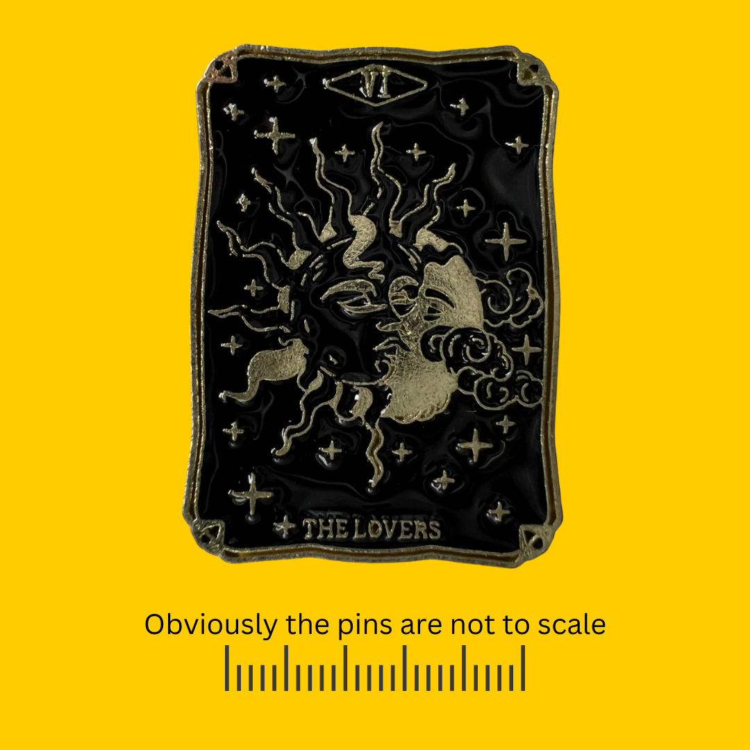 Tarot | The Lovers Card Pin